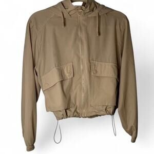 Love tree small cropped zip